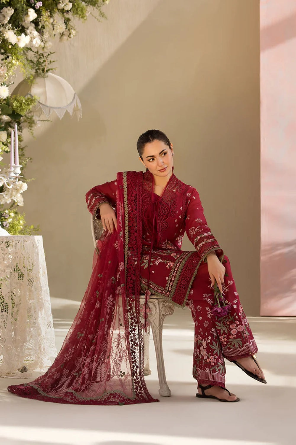 Sobia Nazir Luxury Lawn'25 D 14 A - TC-1199