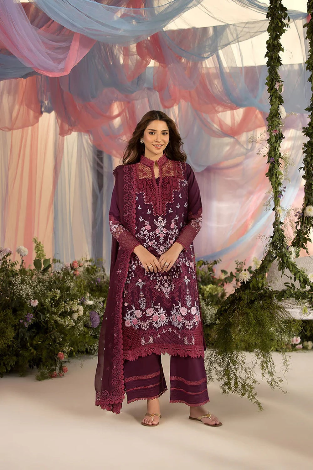 Sobia Nazir Luxury Lawn'25 D 6 A - TC-1253