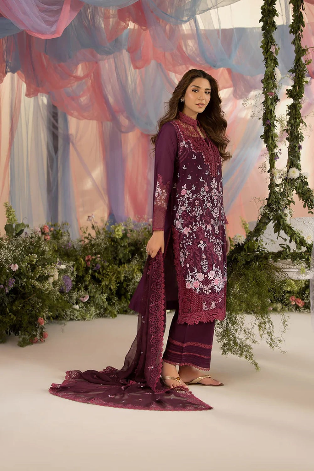 Sobia Nazir Luxury Lawn'25 D 6 A - TC-1253