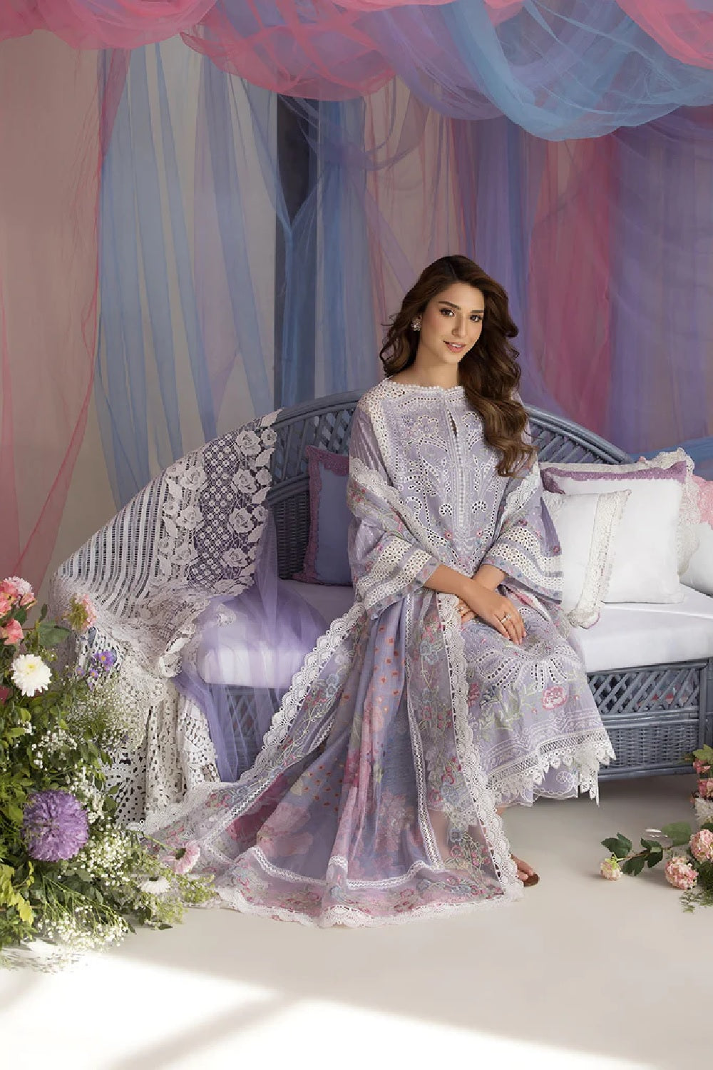 Sobia Nazir Luxury Lawn 2025 – Design 5A | Premium Embroidered - TC-1343