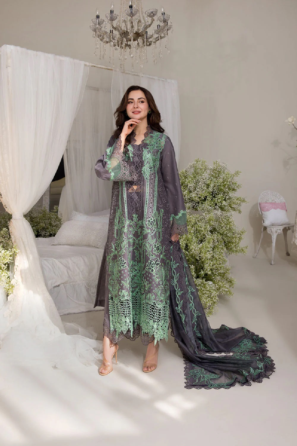 Sobia Nazir Luxury Lawn 2025 – Design 3B | Premium Embroidered - TC-1538