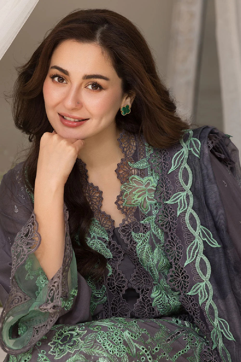 Sobia Nazir Luxury Lawn 2025 – Design 3B | Premium Embroidered - TC-1538