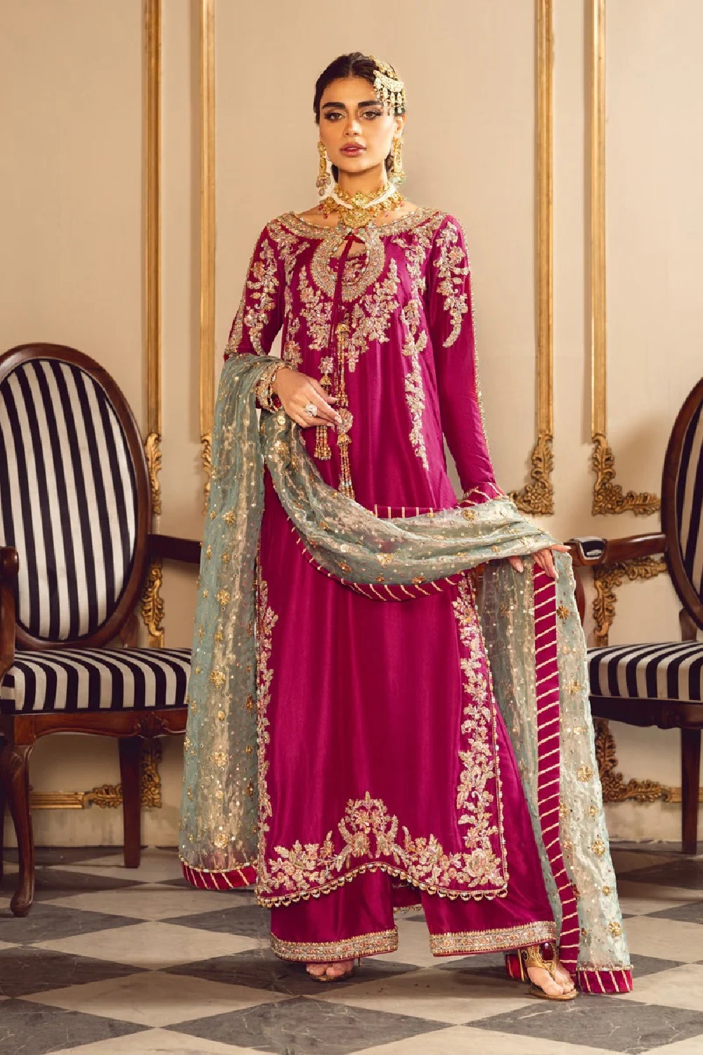 Sara Rohale Asghar Wedding Wear'24 Melodic Tassels - TC-1082