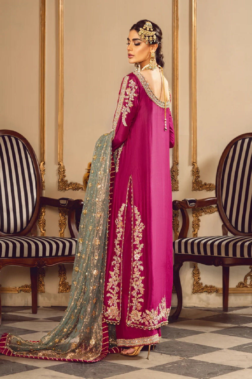 Sara Rohale Asghar Wedding Wear'24 Melodic Tassels - TC-1082