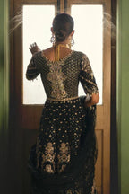 Sana Safinaz Nura Festive G223-007-CT Hand Embellished Maxi - TC-1431