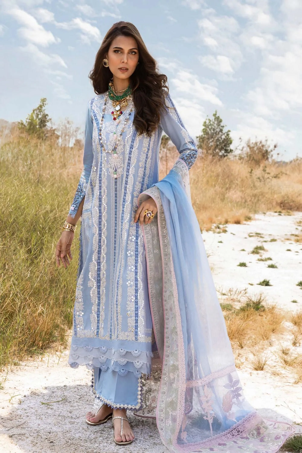 Saira Shakira By Crimson Lawn'24 NADINE-A - TC-1242
