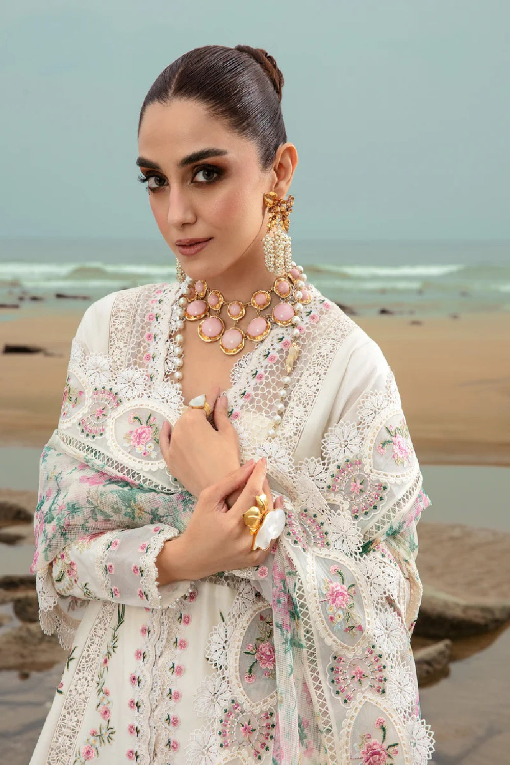 Saira Shakira Lawn'24 by Crimson - Cloud - TC-876