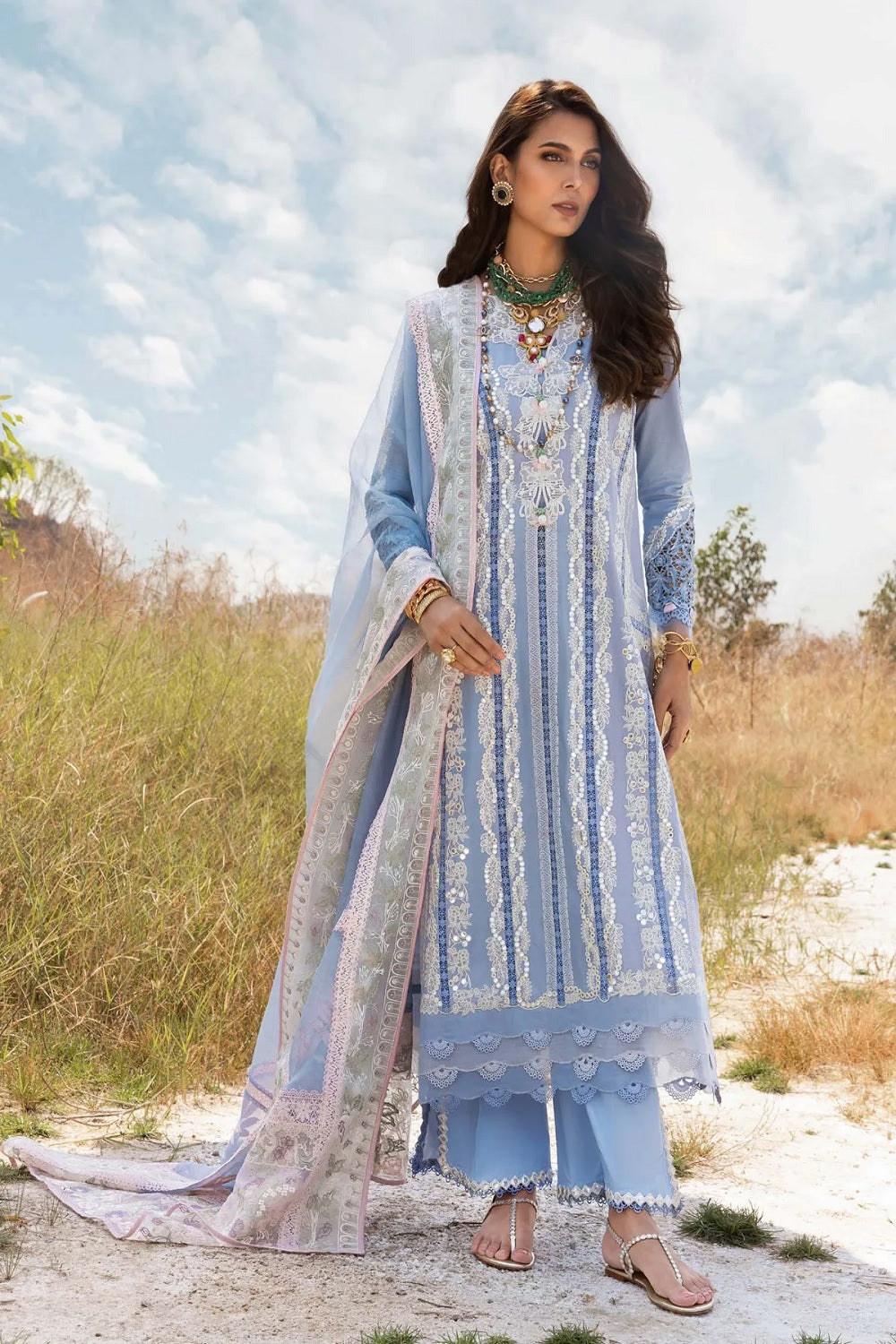 Saira Shakira By Crimson Lawn'24 NADINE-A - TC-1242