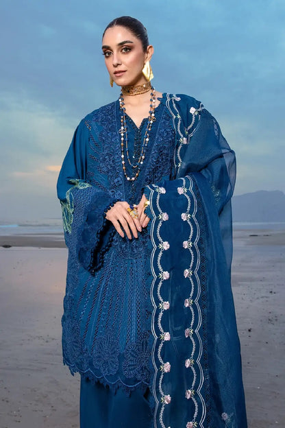 Saira Shakira By Crimson Lawn'24 Ulysses-Midnight 2B - TC-1102