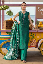 Saira Shakira By Crimson Lawn'24 Ulysses-Seaweed 2A TC-1103