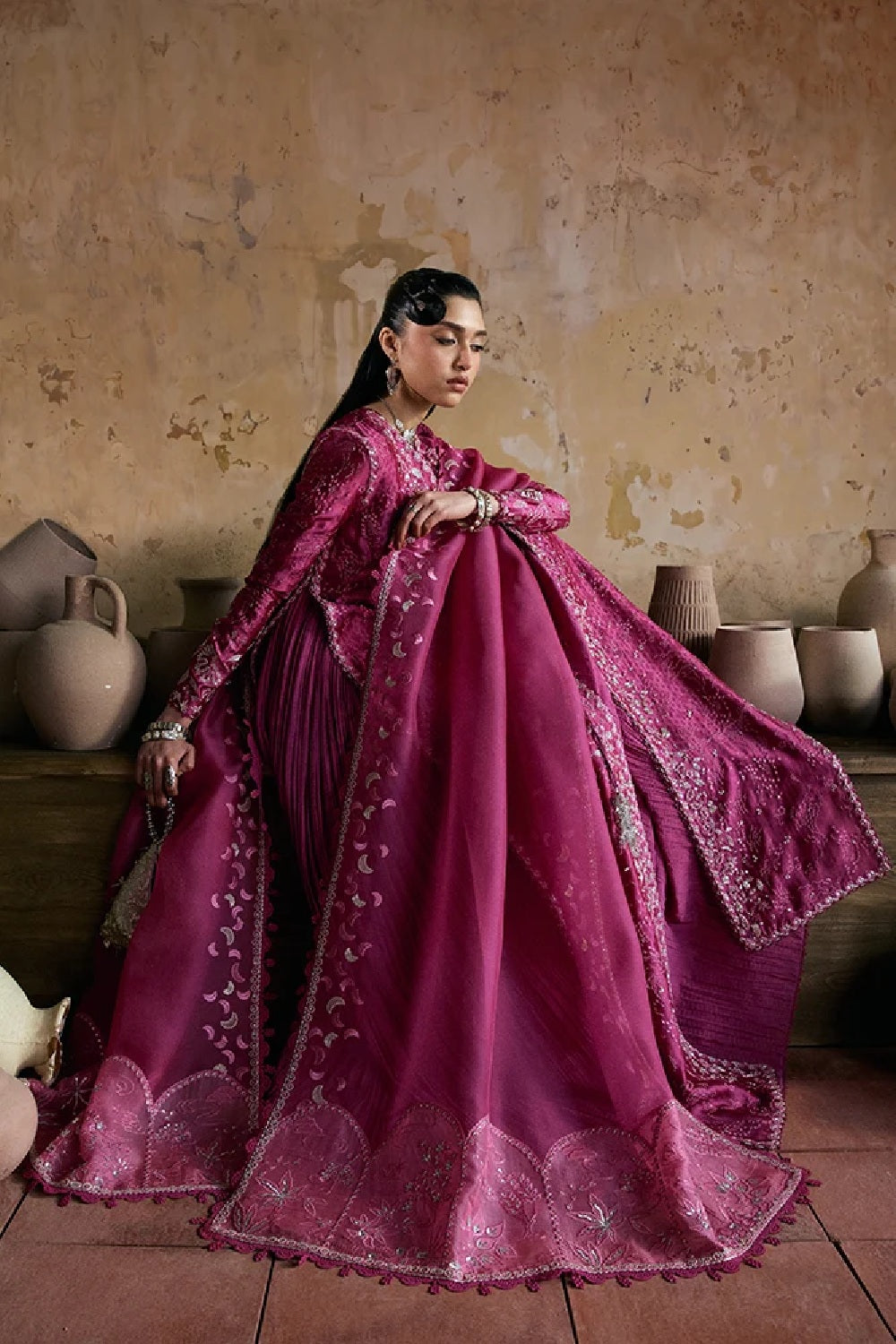 Suffuse by Sana Yasir - Wedding Festive Pret Wear'26 - RHYTHEA - TC-1823