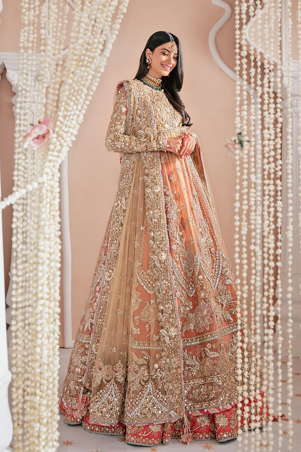 Zaha by Khadijah Shah Bridal MASAKALI (ZB-12) TC-463