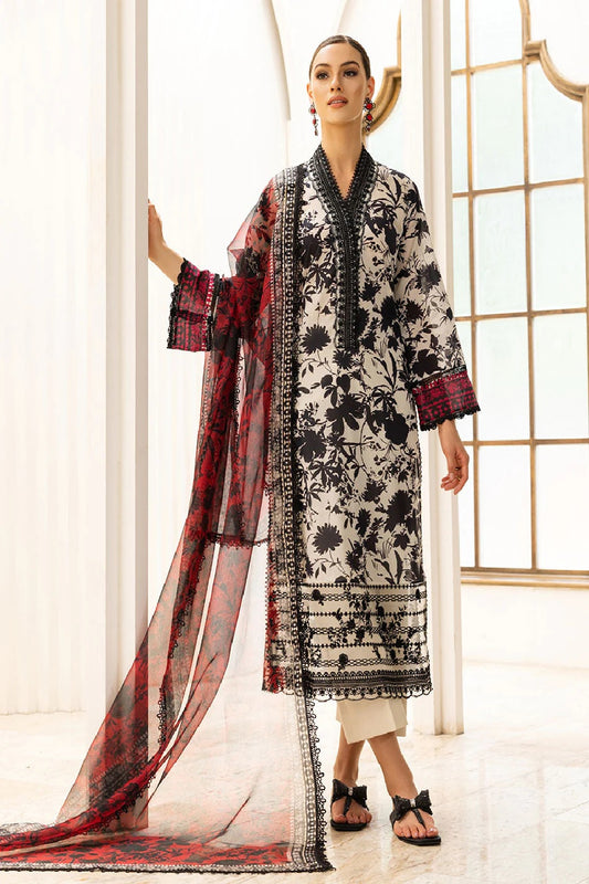 Zainab Chottani Tahra Lawn'23 - MYSTI-PEONY 5B - TC-606