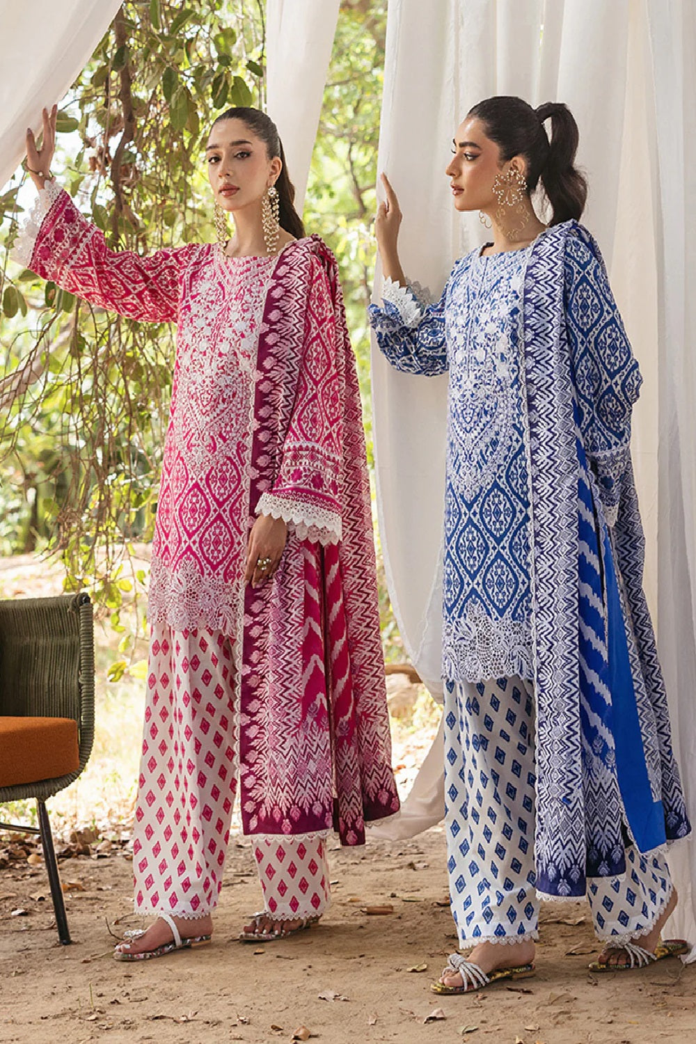 Zainab Chottani Tahra Lawn'24 - LEENA - D 4A - TC-835