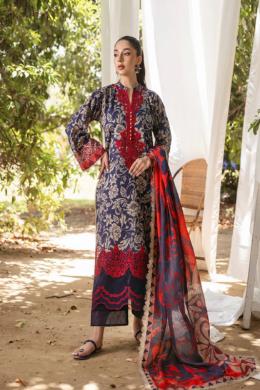 Zainab Chottani Tahra Lawn'24 - TAMARA - D 7A - TC-1023