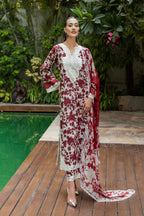 Zainab Chottani Tahra Lawn'25 - RUHI-D1-UNS - TC-1386