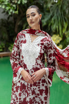 Zainab Chottani Tahra Lawn'25 - RUHI-D1-UNS - TC-1386