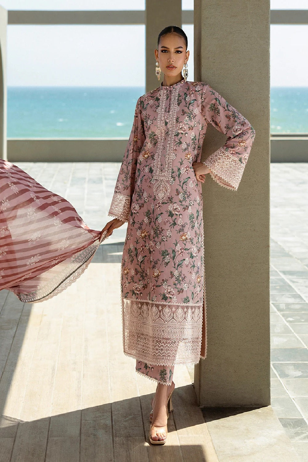 Zainab Chottani Tahra Lawn'25 - MARAYA-09 - TC-1517