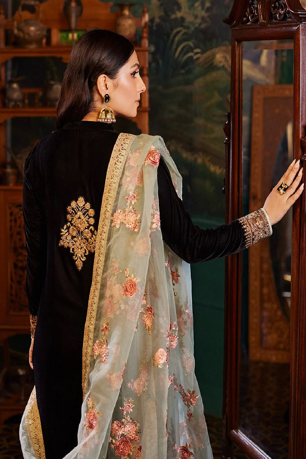 Zainab Chottani Velvet Collection ANDLEEP D-1 - TC-948