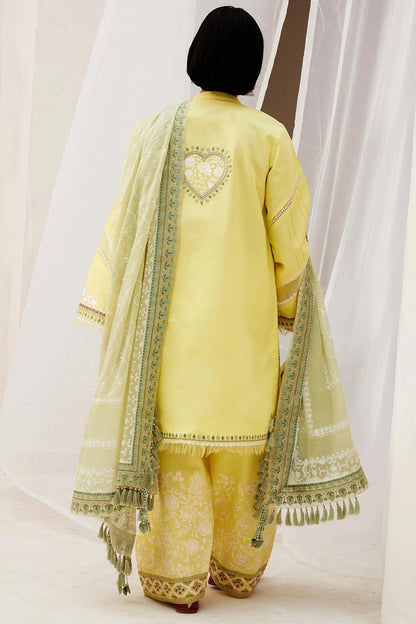 ZARA SHAHJAHAN LAWN COLLECTION'24 - DILARA-15A - TC-859