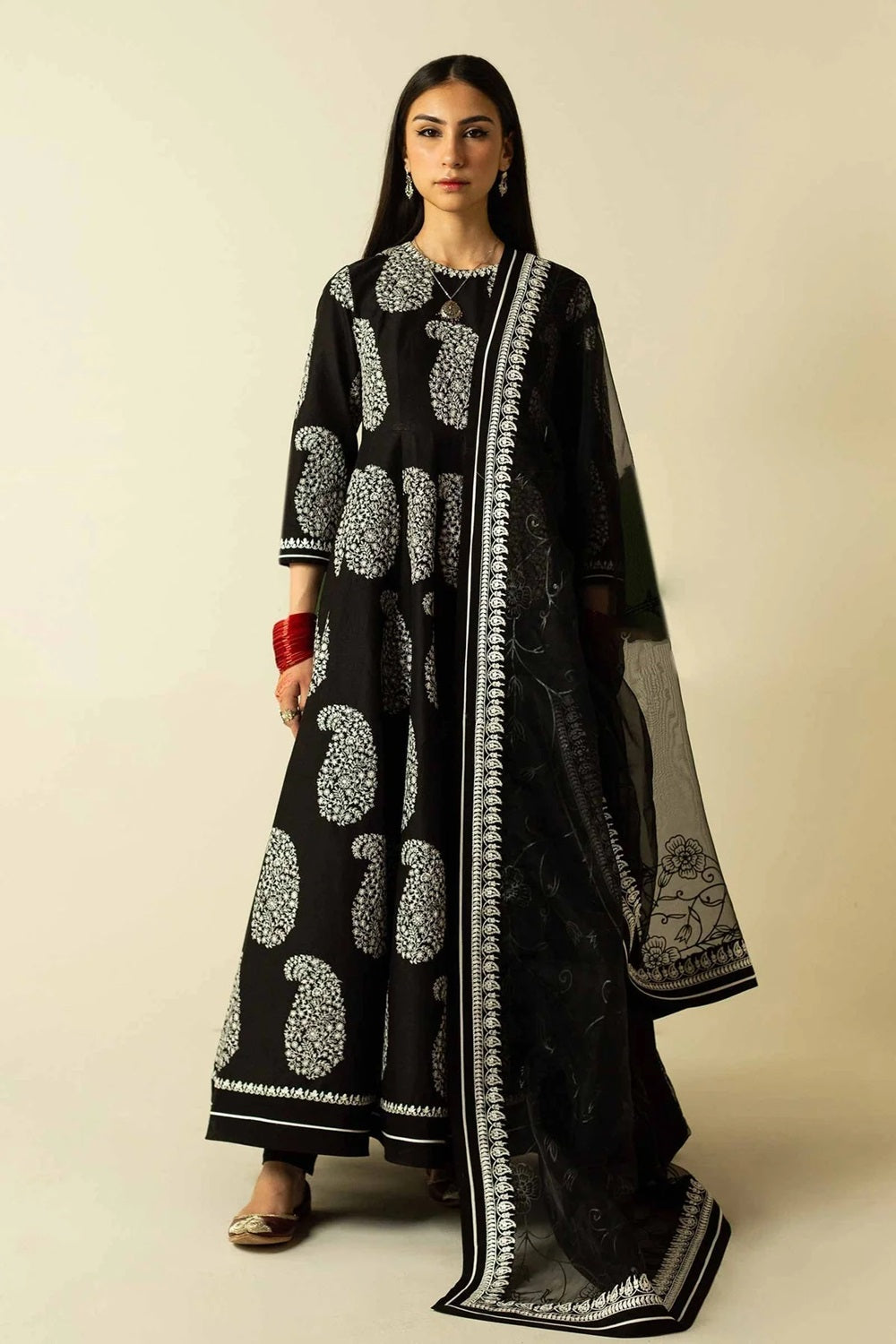 ZARA SHAHJAHAN LAWN COLLECTION - ZEL23-D3 - TC-714