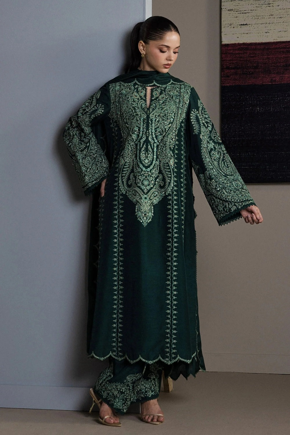 Zara Shahjahan ZEHRA Luxury Festive Lawn 2026 - TC-1793
