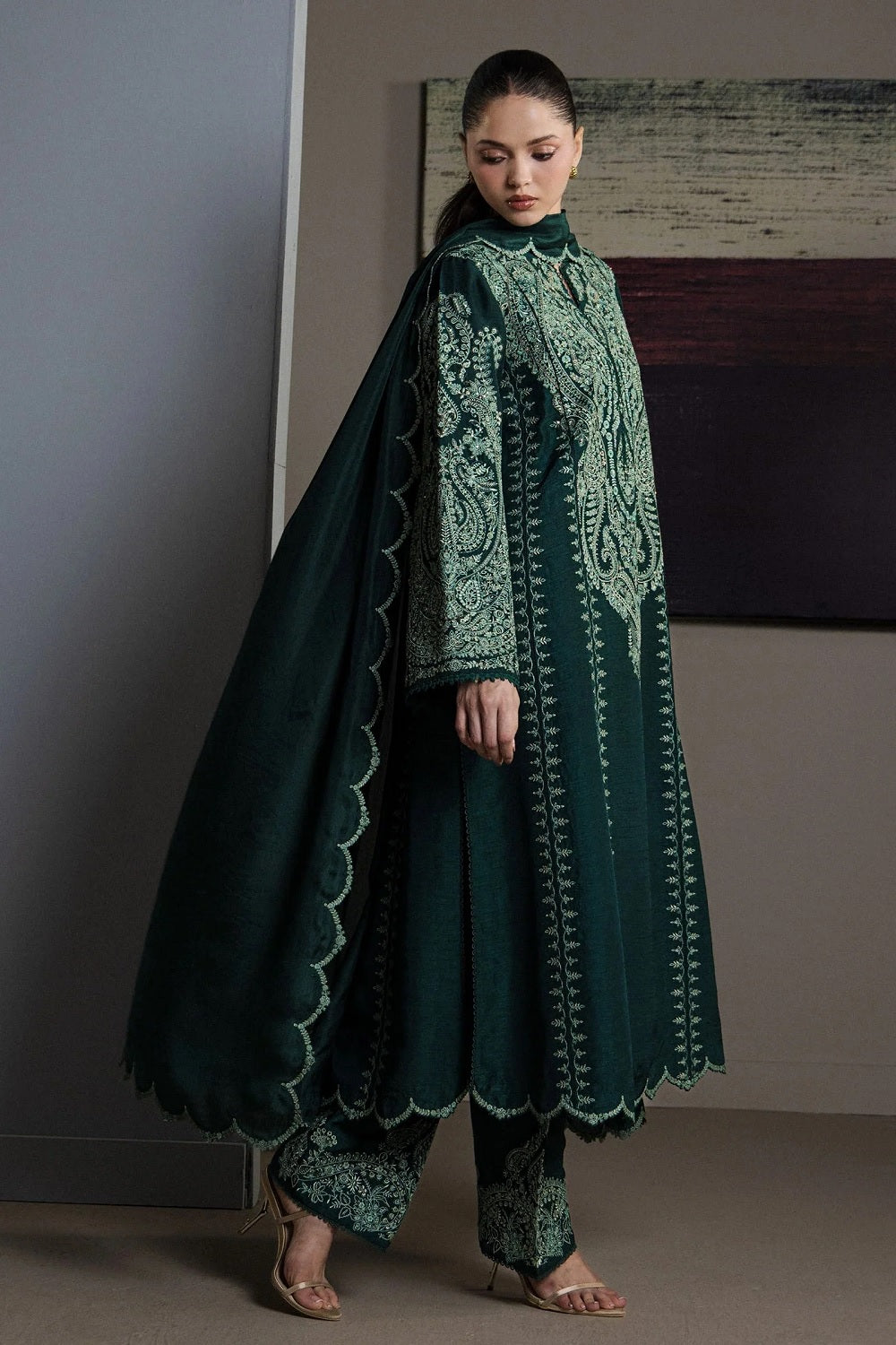 Zara Shahjahan ZEHRA Luxury Festive Lawn 2026 - TC-1793