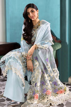 Elaf Festive Chikankari Collection 2024 - EFC 6B - MARINA - TC-134