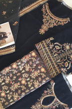 Baroque Luxury Embroidered Velvet - UF-253 - TC-262