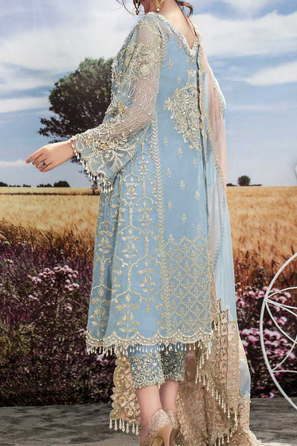 Samsara By Khadija Batool - Larkspur - Luxury Pret - TC-285