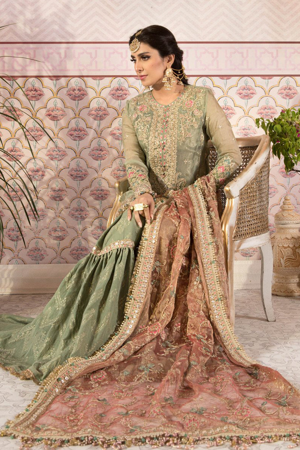 Maria.B. Unstitched Mbroidered Heritage Edition!! - D5 - TC-144