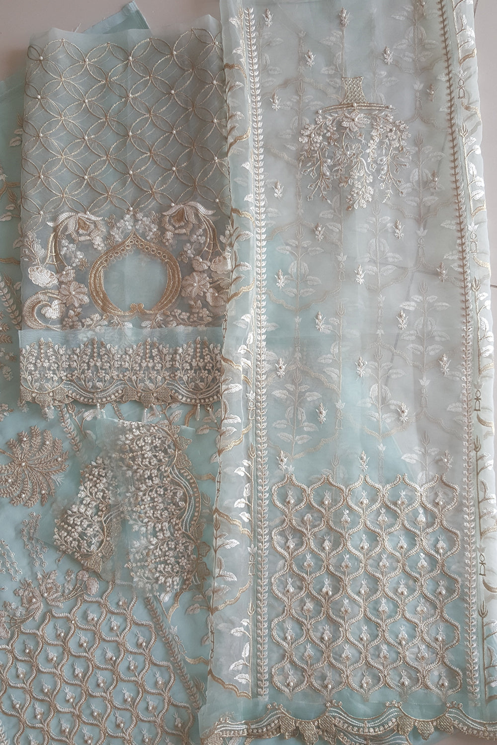 Samsara By Khadija Batool - Larkspur - Luxury Pret - TC-285