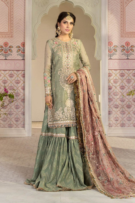 Maria.B. Unstitched Mbroidered Heritage Edition!! - D5 - TC-144