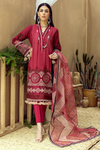 Adan’s Libas Zaire Lawn Collection`23 - Paprika - TC-308